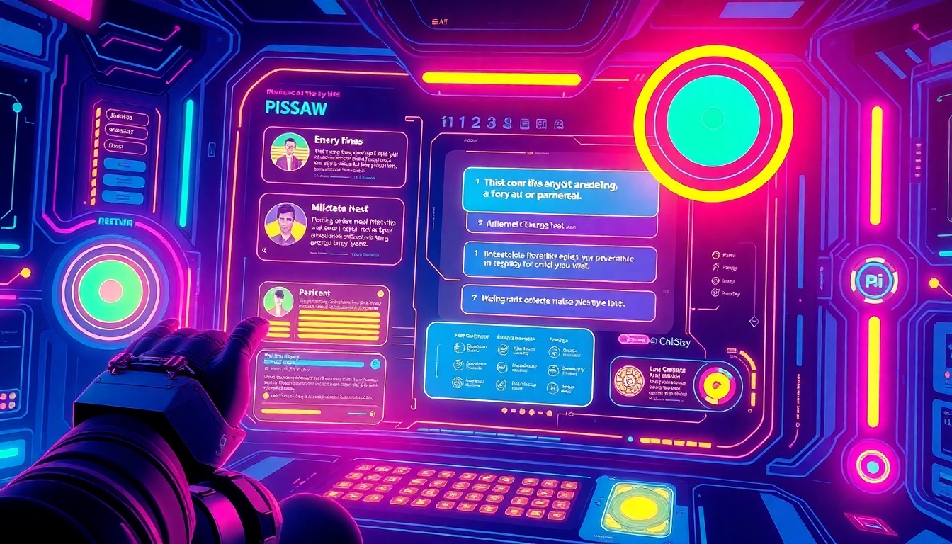 Engaging scene of an AI chatbot interface designed for nsfw ai chat, highlighting sleek design and suggestive elements for adult conversations, ensuring accessibility and clarity.