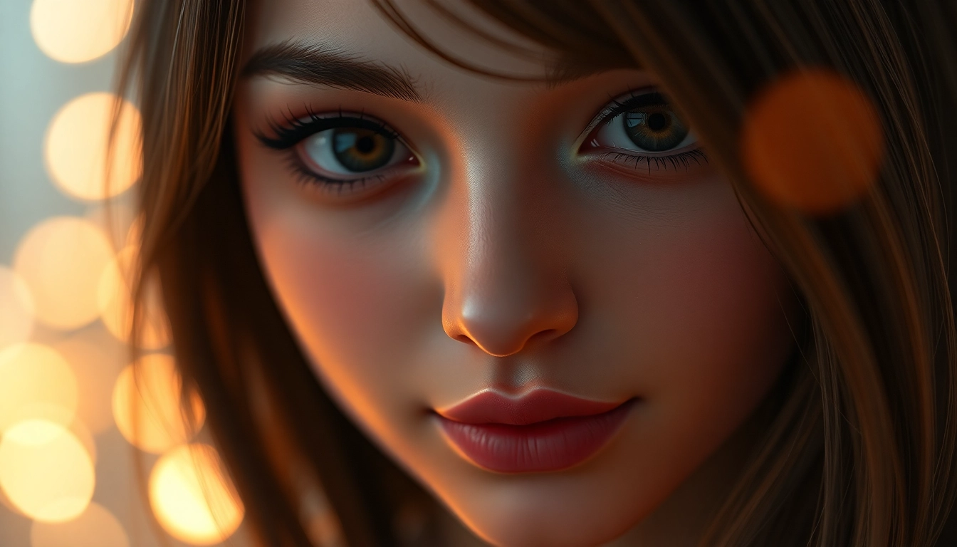 AI girlfriend engaging in a vivid, unfiltered NSFW chat showcasing realistic features and expressive dialogue for 2025.